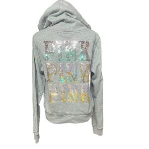 Victoria’s Secret PINK zip up‎ sweatshirt.